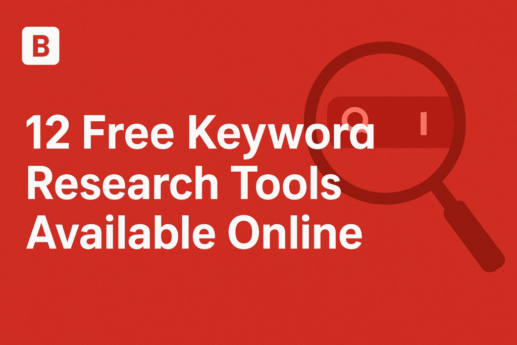 12 Keyword Research Tools